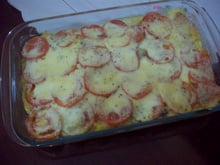 Tomates gratinados