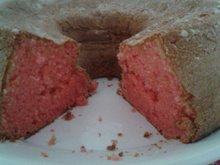 Bolo rosa