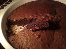 Bolo de chocolate irresistível