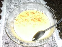 Curau de milho de latinha