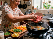 Aprendi com a vovó do rancho: carne moída com legumes é uma das receitas mexicanas econômicas mais saborosas que já comi