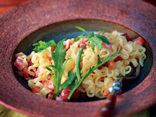 Pasta nipônica à la Kattias com redução de queijo cremoso