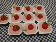 Mousse de morango