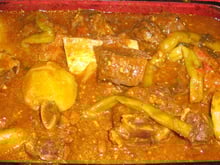 Costela guisada à Dullar