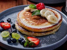 Panqueca de banana (sem glúten)