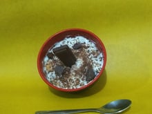 Pavê de leite e chocolate