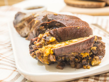 Picanha recheada com queijo