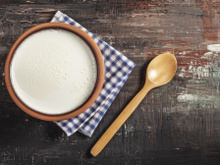 Iogurte natural caseiro