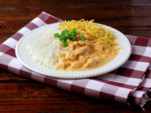 Estrogonofe de frango simples e barato da lindy