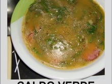 Caldo verde do Lúcio Cezar (prático e saboroso)