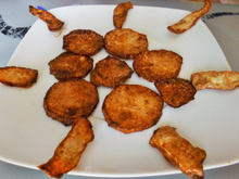 Nabo frito crocante