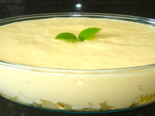 Mousse de abacaxi