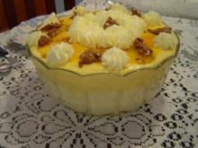 Mousse de coco e maracujá