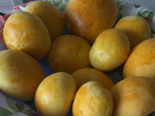 Pão de batata com catupiry