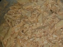 Macarrão prático ao molho rose