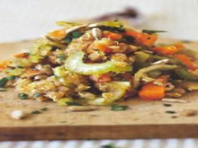 Salada temperada de cenoura e Quinua Real