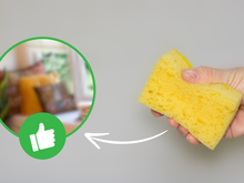 Ideia fabulosa para reutilizar esponjas de cozinha descartadas e dar a elas um novo uso