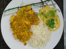 Moqueca de feijão baiana