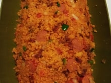 Cuscuz recheado do chef