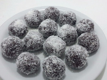 Brigadeiro vegan de inhame