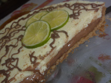 Torta mousse de chocolate com limão
