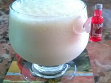 Coquetel de maracujá sem álcool