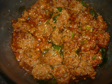 Bolinha de carne moída