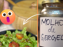 Esse molho de gergelim deixa a sua salada molhadinha com um toque oriental