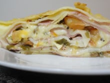 Sanduíche com Massa de Pastel