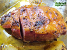 Picanha suína com molho chimichurri