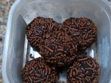 Brigadeiro de batata doce