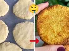 Cookie de coco crocante (macio por dentro!) com apenas 3 ingredientes: receita fácil na airfryer é um lanche irresistível