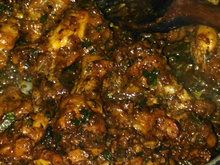 Frango ensopado bem simples