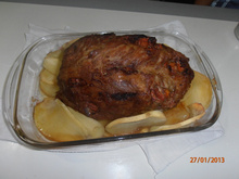 Cupim assado no forno