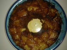 Pão-de-ló com abacaxi