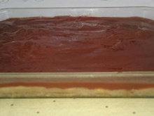 Torta de ricota com goiabada