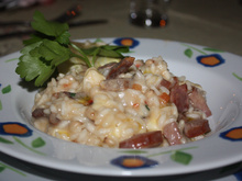 Risoto cremoso do Jean