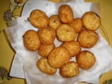 Bolinho de bacalhau e mandioca