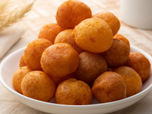 Bolinho de batata-doce crocante e saudável: fica pronto em 15 minutos na air fryer, faço para minha filha lanchar
