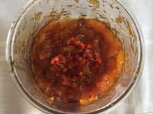 Chutney de damasco