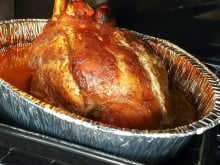 Pernil assado bem temperado