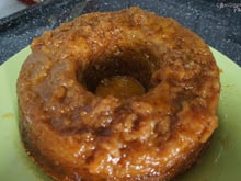 Pudim de panetone de chocolate da Patroa