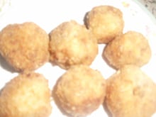 Croquete de carne diferente