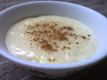 Arroz doce cremoso