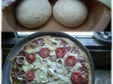 Massa de pizza caseira