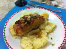 Bacalhau com batatas ao murro