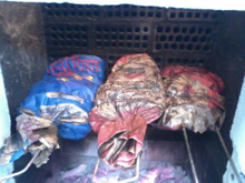 Costela no saco de carvão