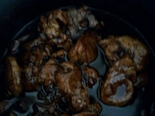 Filé de porco ao molho shoyu e mel