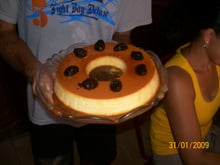 Pudim fácil de pão amanhecido