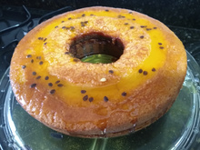 Bolo de maracujá de liquidificador fácil